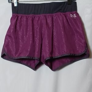 EVERLAST SPORT Women's Purple Shorts With White Lining. M